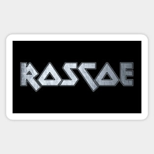 Heavy metal Roscoe Sticker